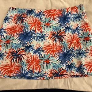 EUC Lilly Pulitzer Sparks Fly Skirt.